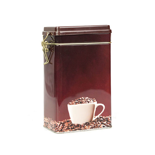 Rectangular coffee tins Custom sizie & printing