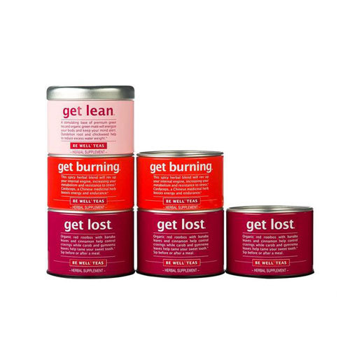 Round stackable tea tins Custom & wholesale
